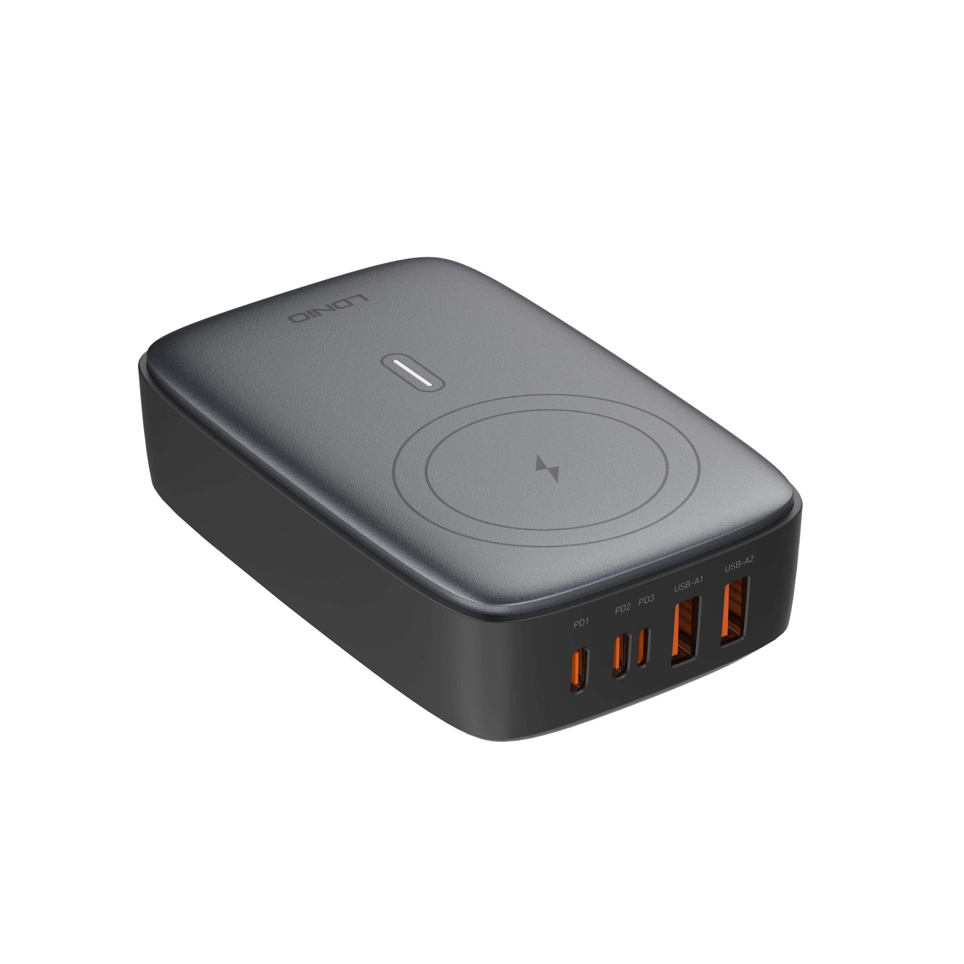 LDNIO 140W Multiport Desktop Charging Wireless Charger Q4010 - Saif Al Najmi Kw