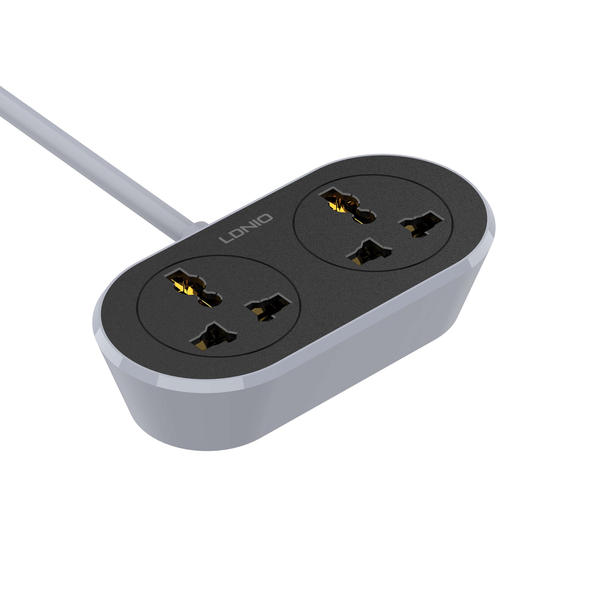 LDNIO 2 AC Outlet Universal Extension Power Socket SC2018 10M - Saif Al Najmi Kw