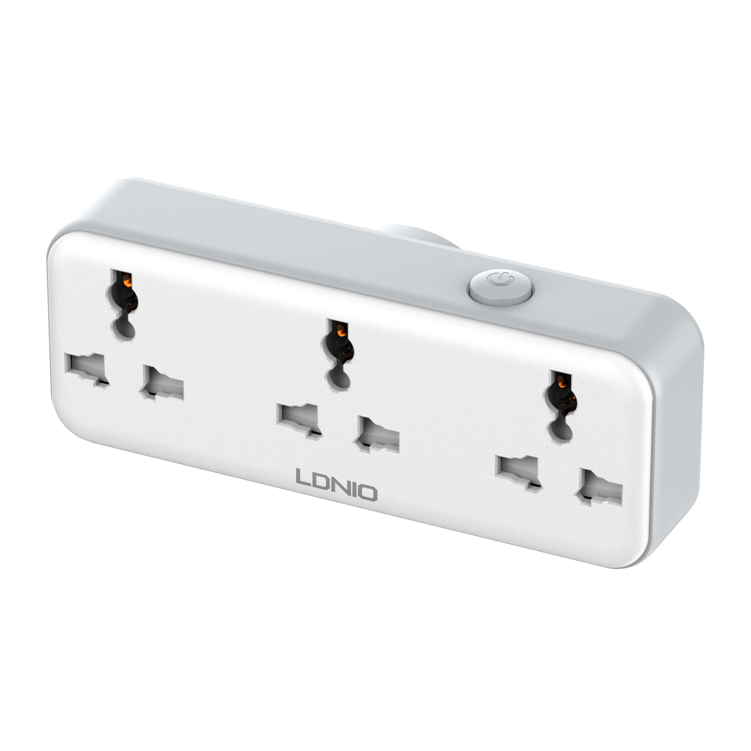 LDNIO SC3317 Universal Outlet Rotatable Power Socket 2500W – Multi-Device Charging - Saif Al Najmi Kw