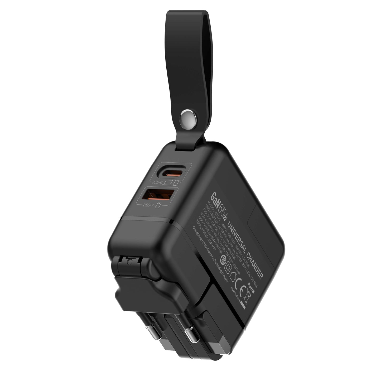 LDNIO 65W GaN Super Fast Charger Q2618 - Multi-Device USB-C PD Charging - Saif Al Najmi Kw
