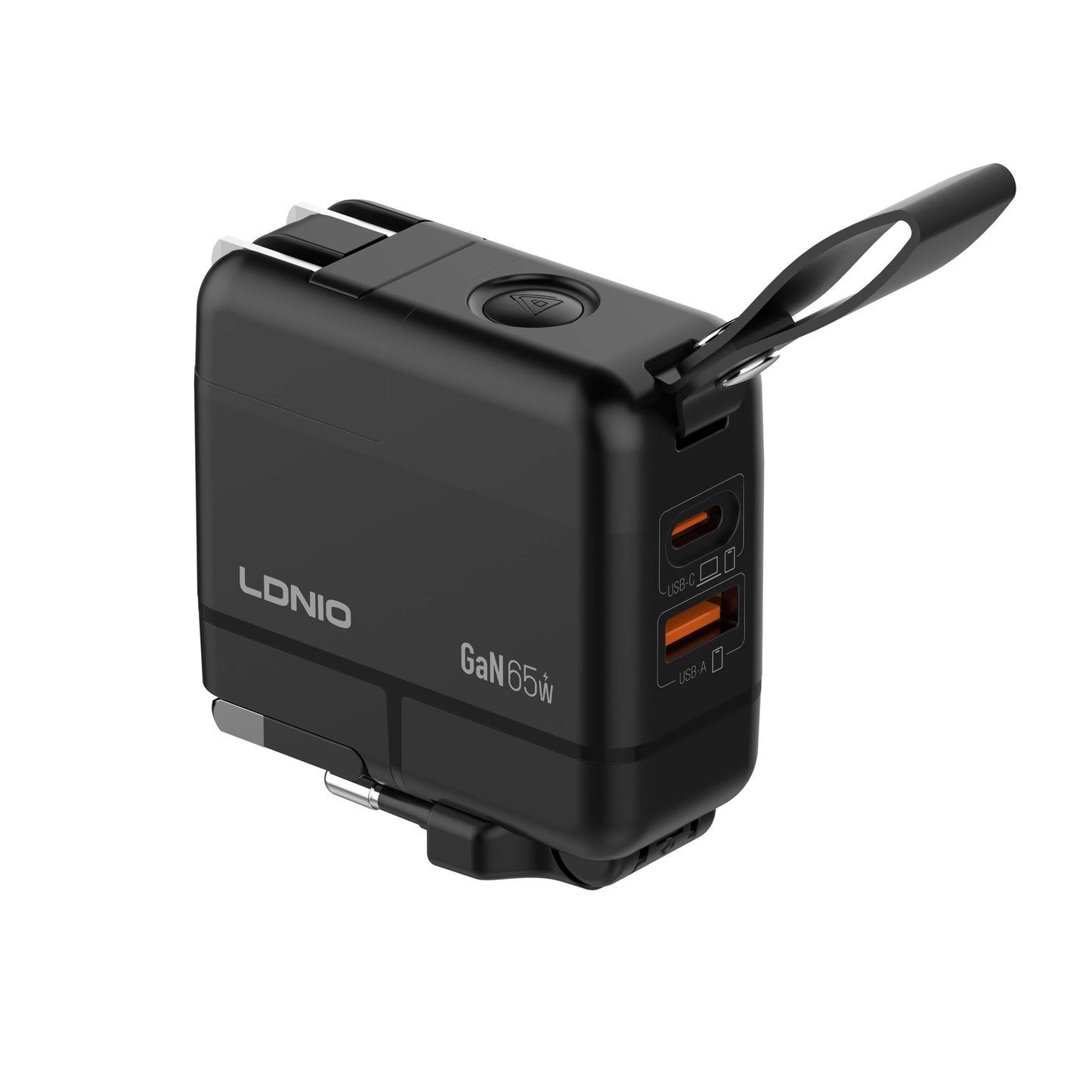 LDNIO 65W GaN Super Fast Charger Q2618 - Multi-Device USB-C PD Charging - Saif Al Najmi Kw