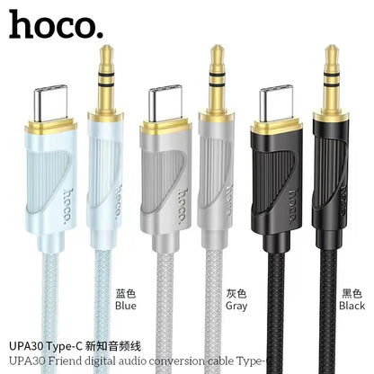 Hoco UPA30 Friend Digital Audio Conversion Cable Type-C - Saif Al Najmi Kw