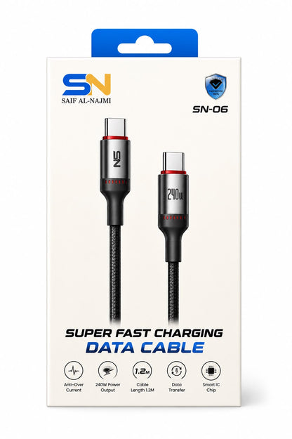 High-power USB-C charging/data cablefrom Saif Al-Najmi SN-06