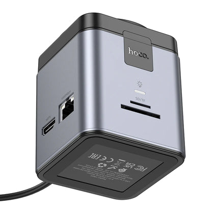 Hoco Hb49 9 In 1 Wireless Docking Station