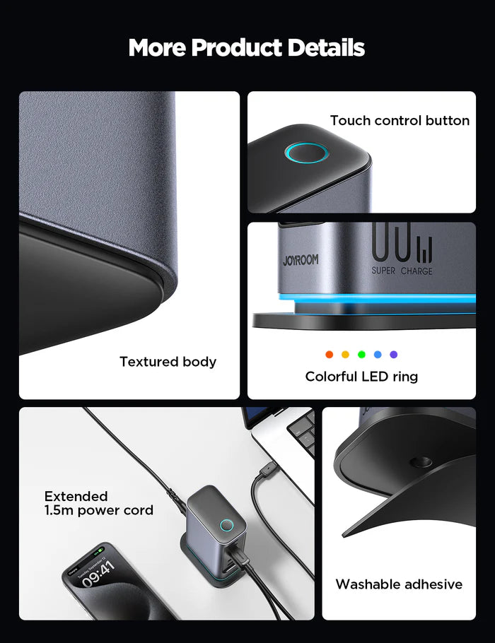 JOYROOM JR-TCM02 65W Multi-port Charger - Saif Al Najmi Kw