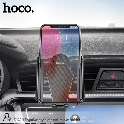 Hoco DCA8 Popular Style Air Outlet Phone Holder - Saif Al Najmi Kw