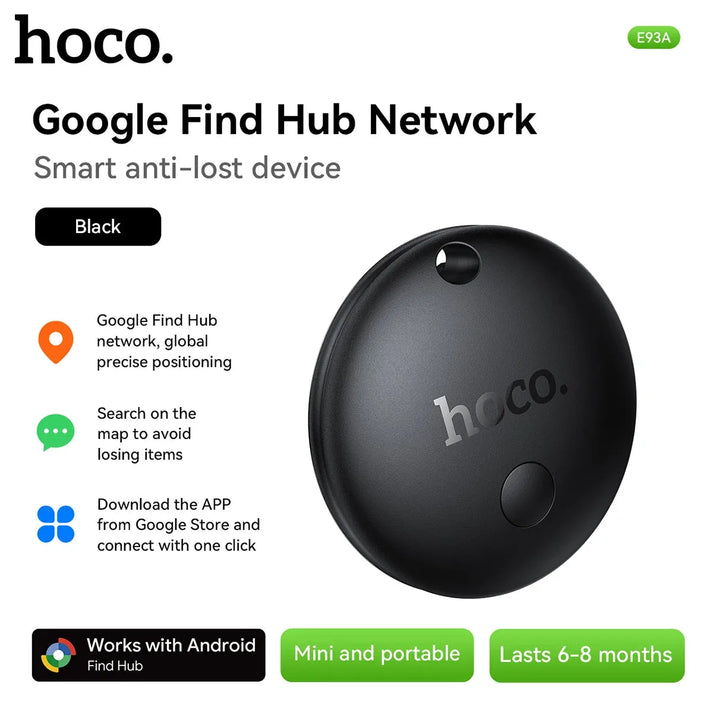HOCO E93A Smart Tracker for Android — Google Find My Device