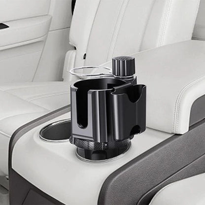 Car Cup Holder Expander with Phone Holder & Coaster - 360° Adjustable Base  html Copy - Saif Al Najmi Kw
