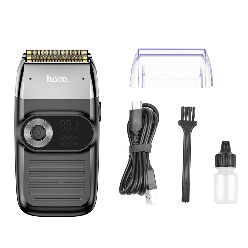 Hoco HP30 Dual Mesh 2-in-1 Shaver - Efficient and Versatile Grooming - Saif Al Najmi Kw