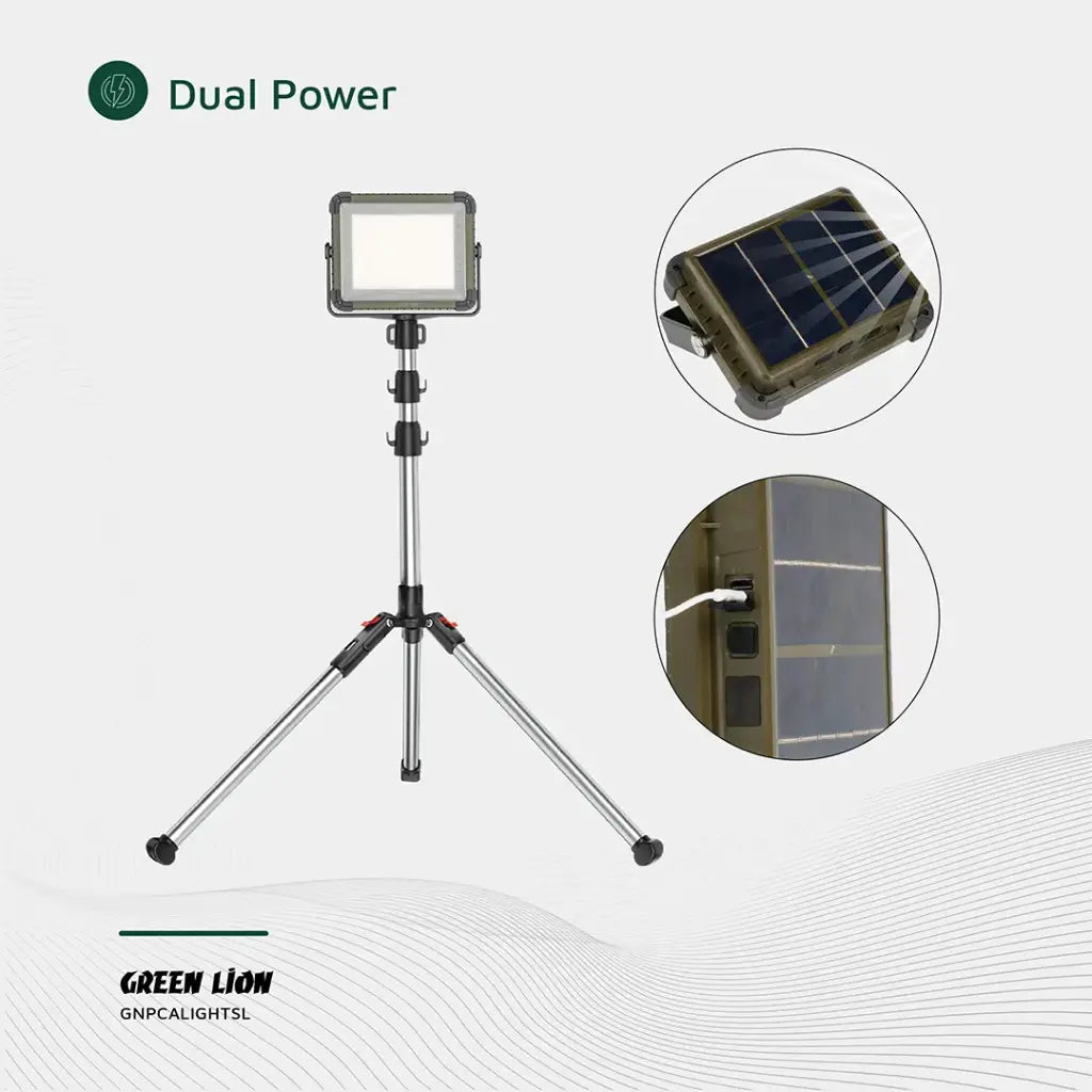 7200mAh Solar Camping Light Rechargeable LED Lantern Green Lion - Silver - Saif Al Najmi KwLED LightGreen LionSaif Al Najmi Kw7200mAh Solar Camping Light Rechargeable LED Lantern Green Lion - Silver