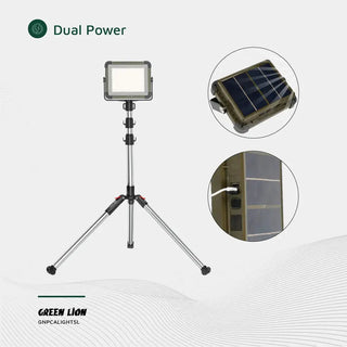 7200mAh Solar Camping Light Rechargeable LED Lantern Green Lion - Silver - Saif Al Najmi KwLED LightGreen LionSaif Al Najmi Kw7200mAh Solar Camping Light Rechargeable LED Lantern Green Lion - Silver