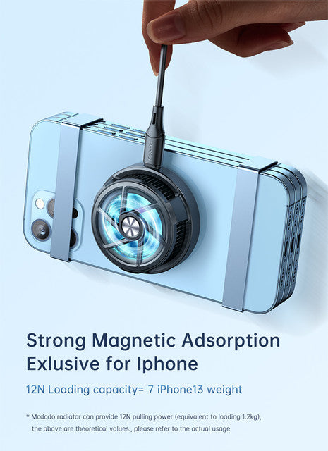 Mcdodo Magnetic Wireless Gaming Charger with Cooling Fan CH-2120 - Saif Al Najmi Kw