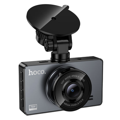 HOCO DV14 3-Inch Screen Driving Recorder – Gray Dash Cam