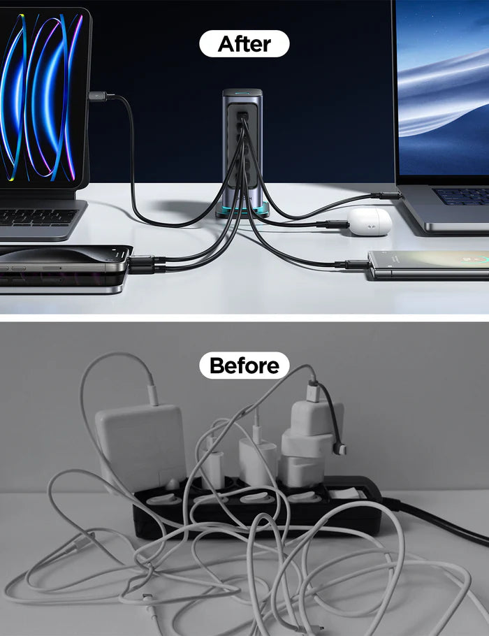 JOYROOM JR-TCM02 65W Multi-port Charger - Saif Al Najmi Kw