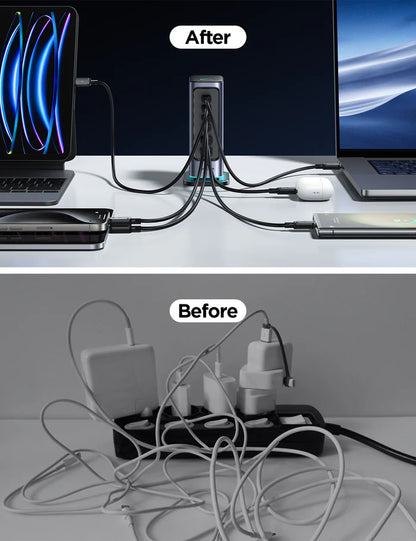 JOYROOM JR-TCM02 65W Multi-port Charger - Saif Al Najmi Kw