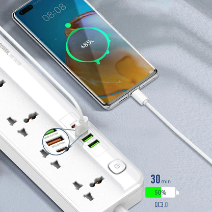 LDNIO SC5415 Universal Power Socket UK & EU Plug