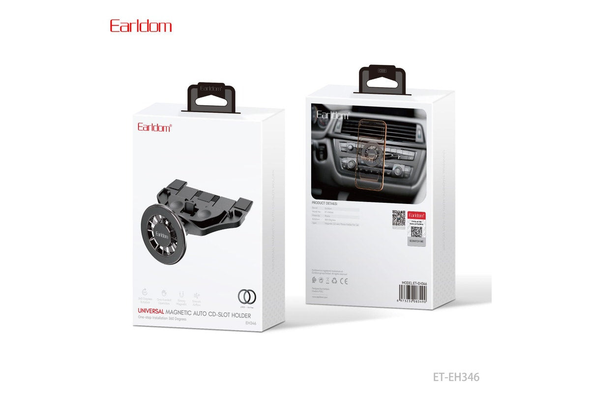 Magnetic Car Phone Holder for iPhone and Android - Strong Magnet Mount