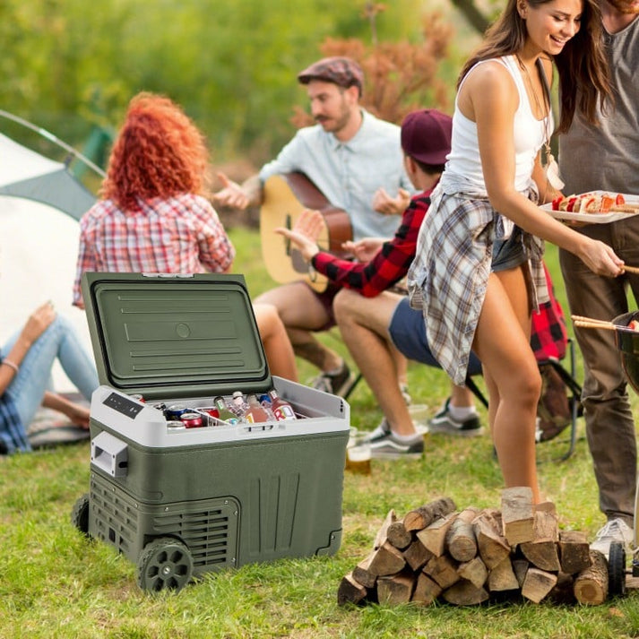 12V Portable Car Refrigerator 35L – Adjustable Cooling Range
