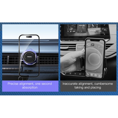Yesido C126 Magnetic Car Phone Holder – Strong Grip Mount, Black