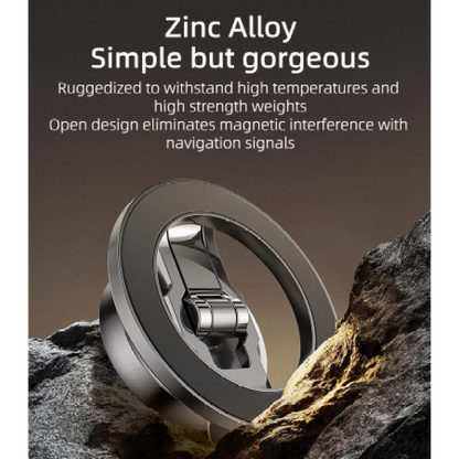 Yesido C203 360° Magnetic Phone Holder – 3-Axis Stabilization, Zinc Alloy Body