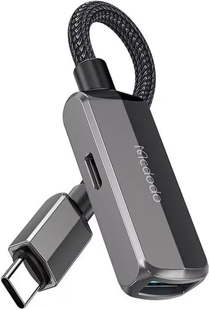 Mcdodo CA-2830 OTG 2-in-1 Converter USB-C to USB-C + USB-A - Saif Al Najmi Kw