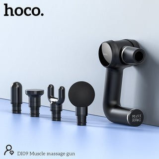 HOCO DI09 Fascia Gun Muscle Massager Black Color - hocotech
