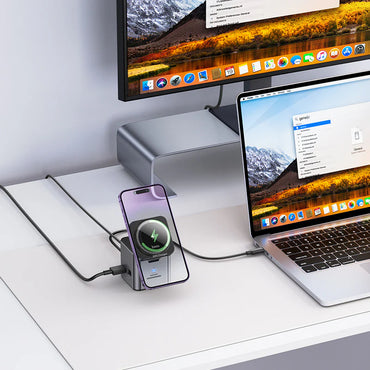 Hoco Hb49 9 In 1 Wireless Docking Station