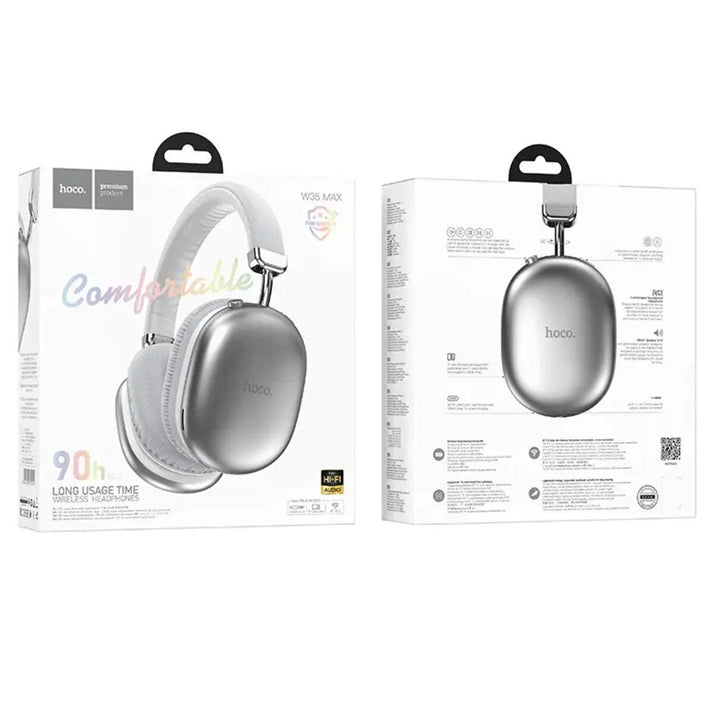 Hoco W35 Max Joy BT headphones - silver - Saif Al Najmi Kw