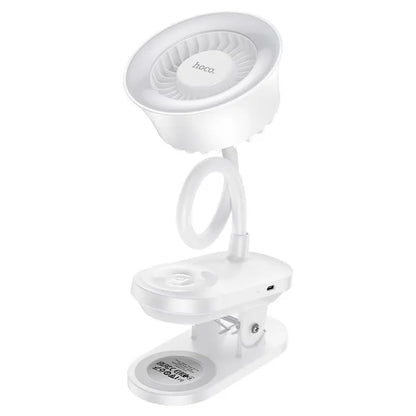 Portable Fan HX610 Clip-On with LED Lamp