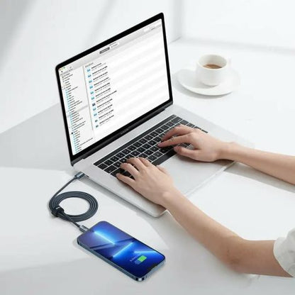 Baseus Crystal Shine TYPE-C to Lightning Cable – 20W PD Fast Charging - Saif Al Najmi Kw
