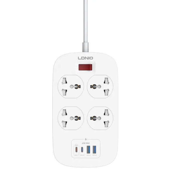 LDNIO SC4407C Universal Outlet 45W USB Power Strip