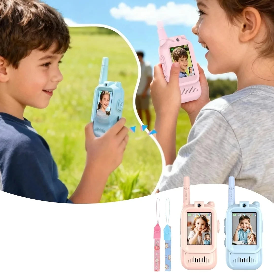 Kids Walkie Talkie Two-Way Radio – 2 Pack Long Range