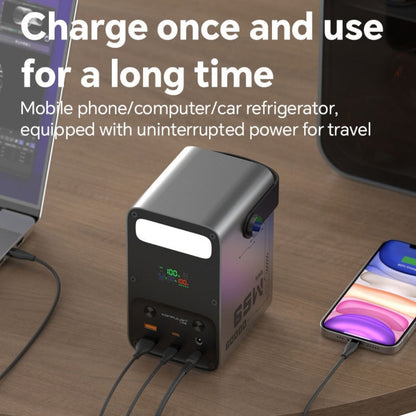 Konfulon A69Q 60000mAh 65W Fast Charging Power Bank with Multi-Port Output & LED Display