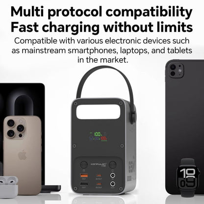 Konfulon A69Q 60000mAh 65W Fast Charging Power Bank with Multi-Port Output & LED Display