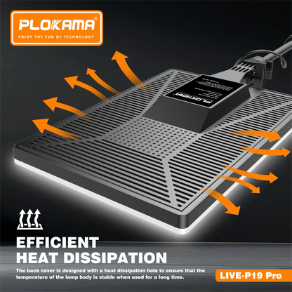 PLOKAMA LIVE P19 Pro 80W RGB LED Fill Light Studio Panel