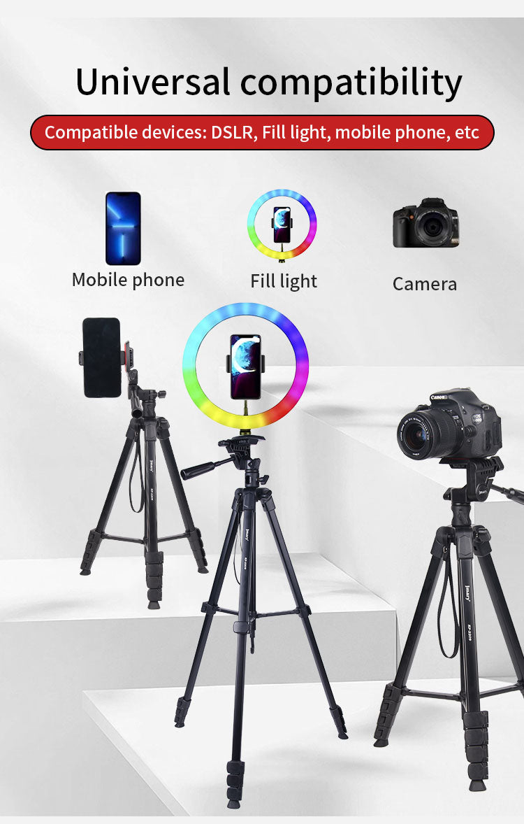 Jmary KP-2209 1.7M Horizontal Axis Tripod with Boom Arm