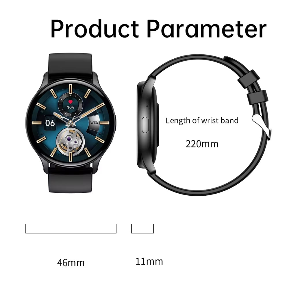 Y15 AMOLED Smart sports watch(call version) - silver - Saif Al Najmi Kw