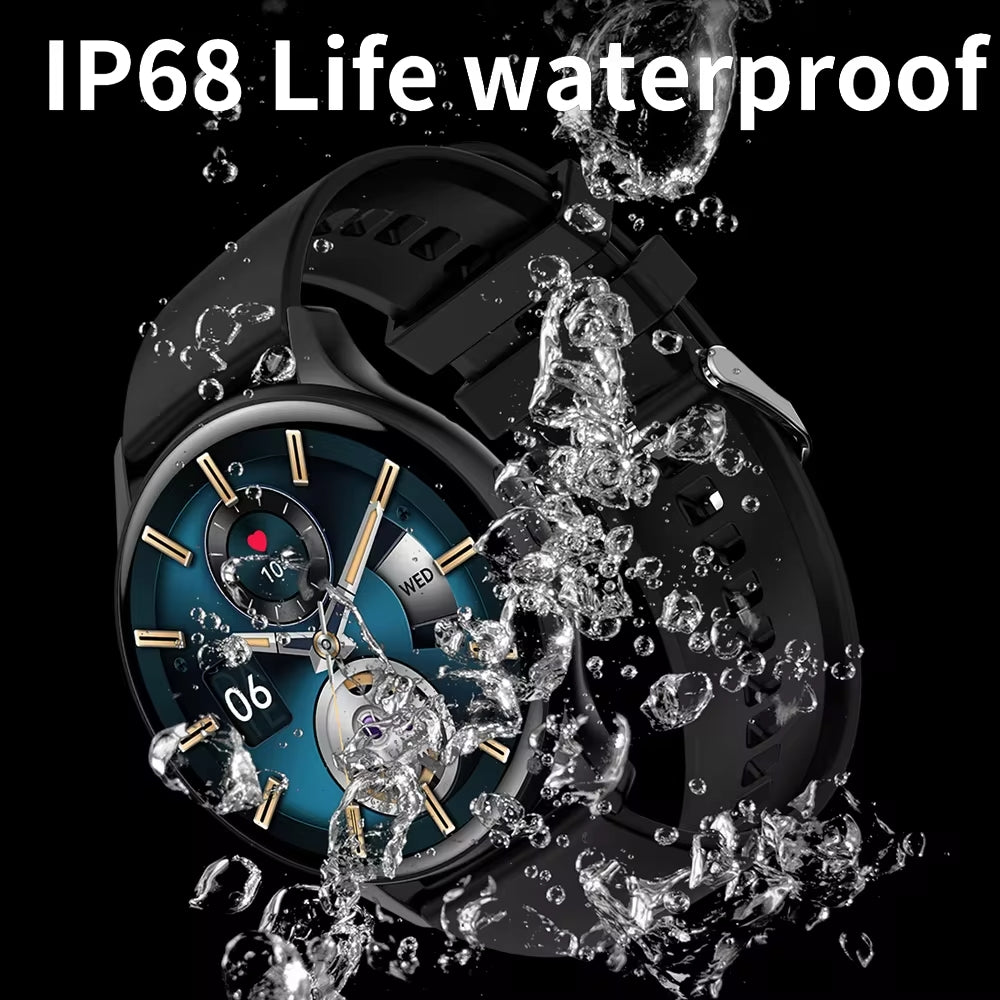 Y15 AMOLED Smart sports watch(call version) - silver - Saif Al Najmi Kw