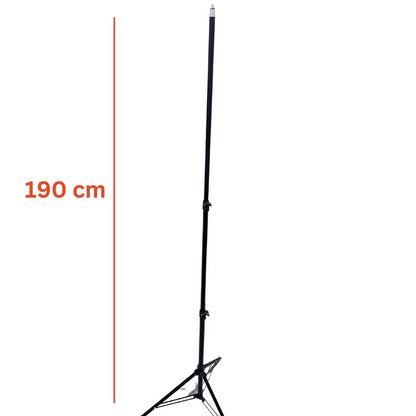 FSD-168 RGB Lighting Spotlight – Adjustable Head, Remote Control, Multi-Color Studio Light