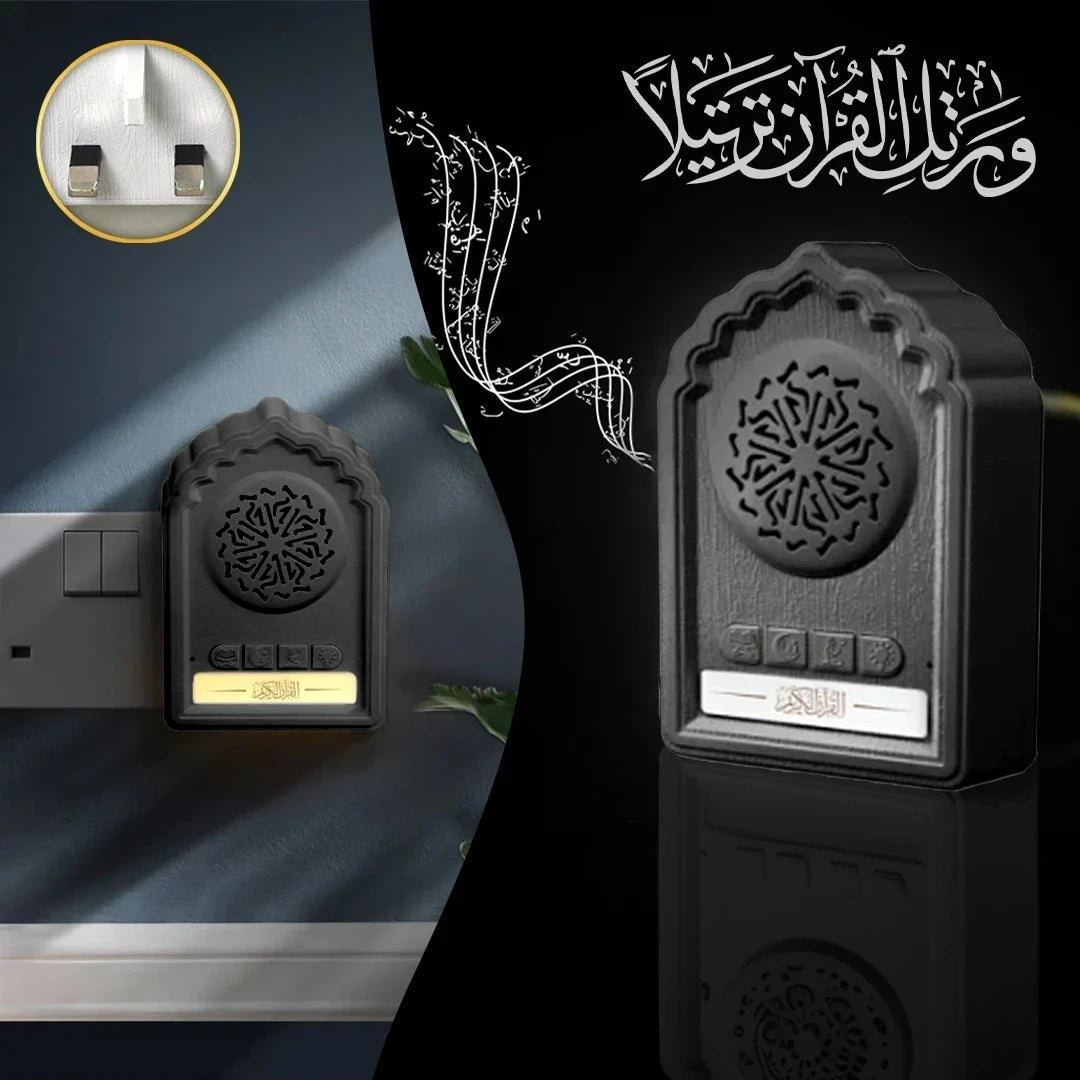 Equantu QB812 Quran Speaker – Wireless Bluetooth with Night Light