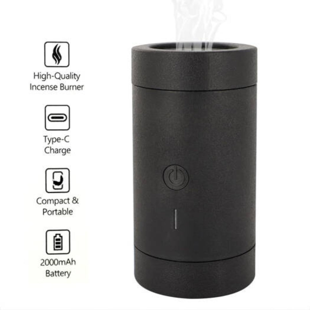 مبخرة MEDKHAN BK-33 الإلكترونية المحمولة والقابلة لإعادة الشحن عبر USB