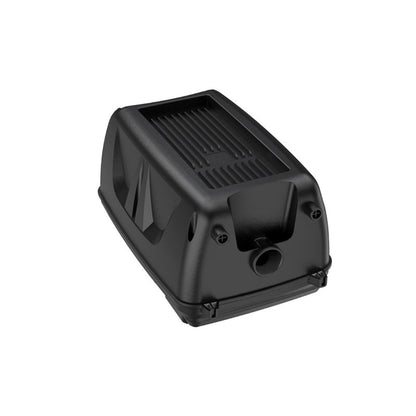 HOCO BS37 Dancer 8-Inch 15W Portable Bluetooth Speaker with RGB Lights & Wired Microphone – Black