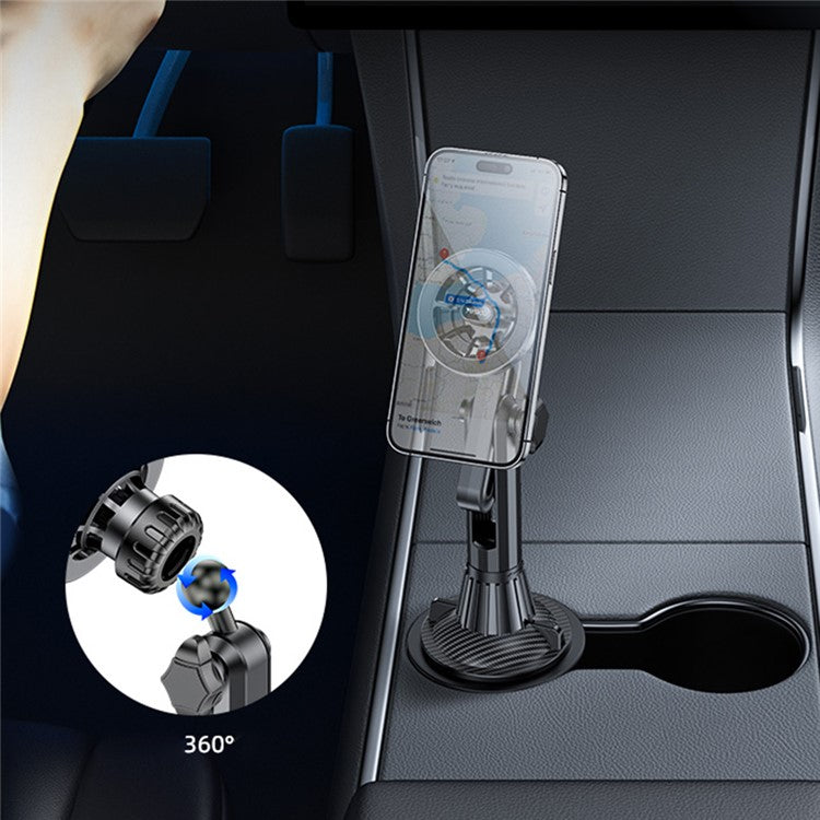 Yesido C200 Cup Holder Car Phone Mount – MagSafe Magnetic Charging Compatible