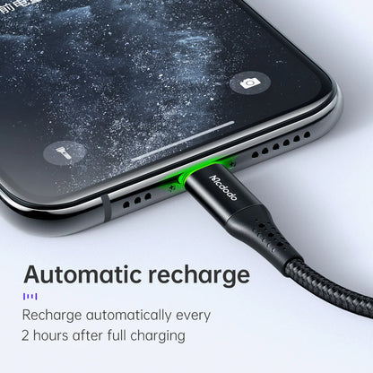 Mcdodo CA-7360 36W Lightning to Type-C PD 1.2m Cable with Auto Power-Off - Saif Al Najmi Kw
