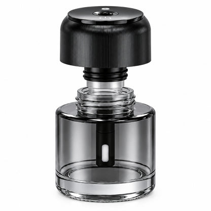 Car Fragrance Intelligent Atomization Aroma Diffuser - Black