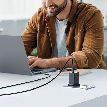 MCDODO CH-1553 70w 2C+1A GAN 5 MINI FAST CHARGER (UK) (2M USB-C TO UCB-C CABLE) - Saif Al Najmi Kw