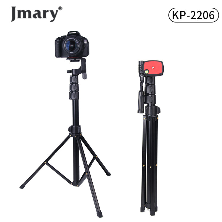 Jmary KP-2206 169cm Aluminum Tripod Stand for Phone & Camera