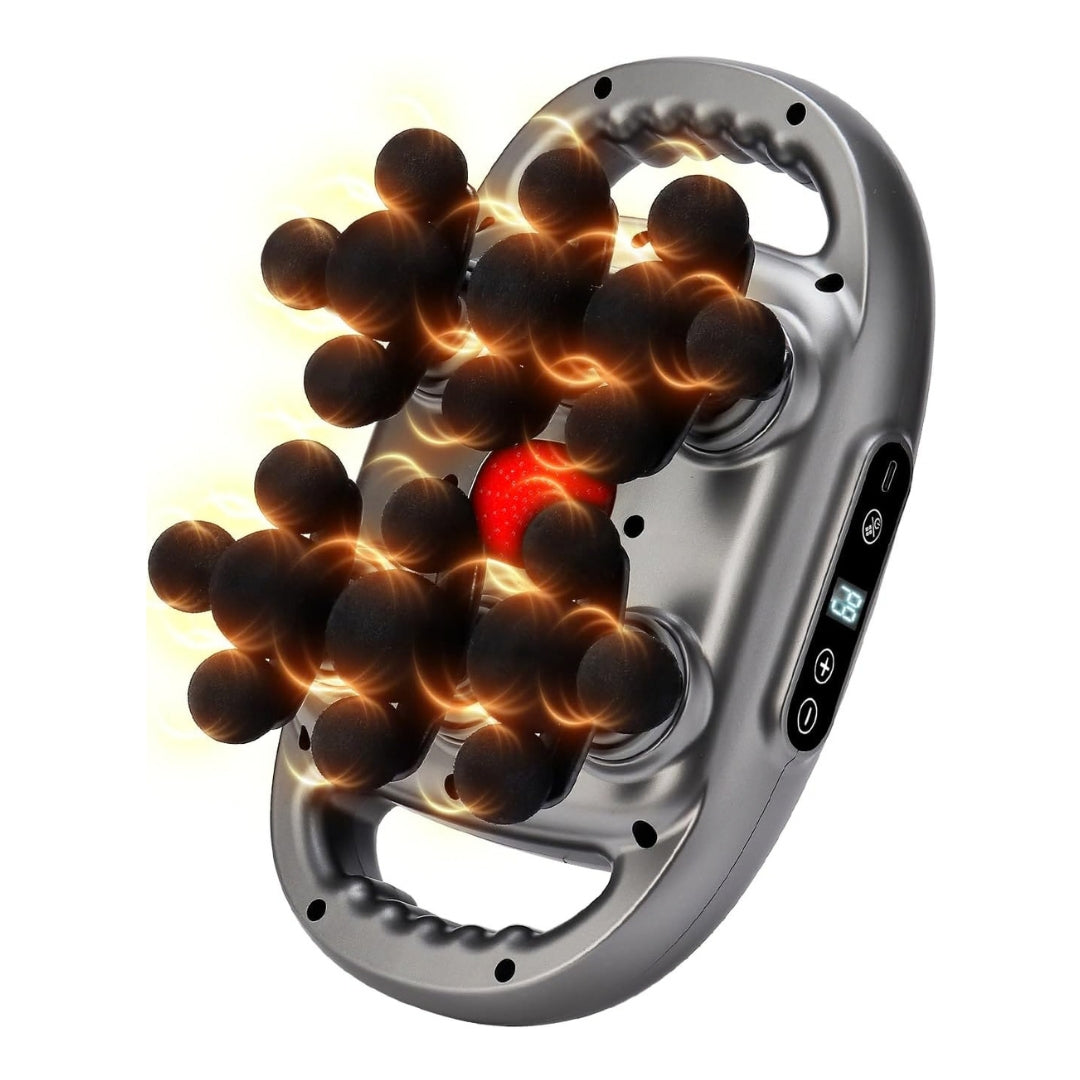 IeBilif 22-Head Deep Tissue Massage Gun with 9 Modes & 9 Speed Levels