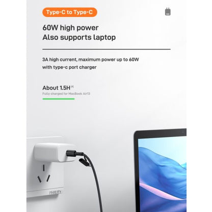 Joyroom 4in1 Multifunctional Cable 60W Type-C To Type-C - 20W Type-C To Iphone 1.2M-3A G3 - Saif Al Najmi Kw