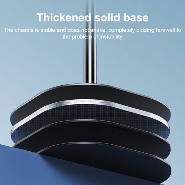 YESIDO 360°Rotating Silicone Collet Floor Standing Tablet Cantilever Bracket Desktop Lazy Man Stand-  C295